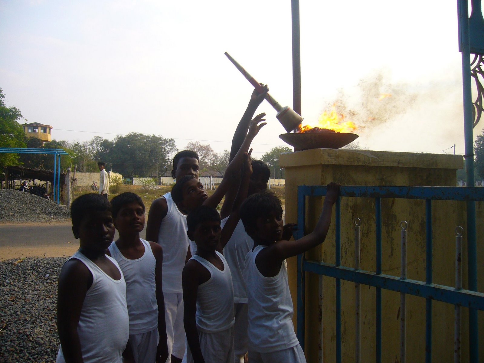 Sports day celebration at Siragu